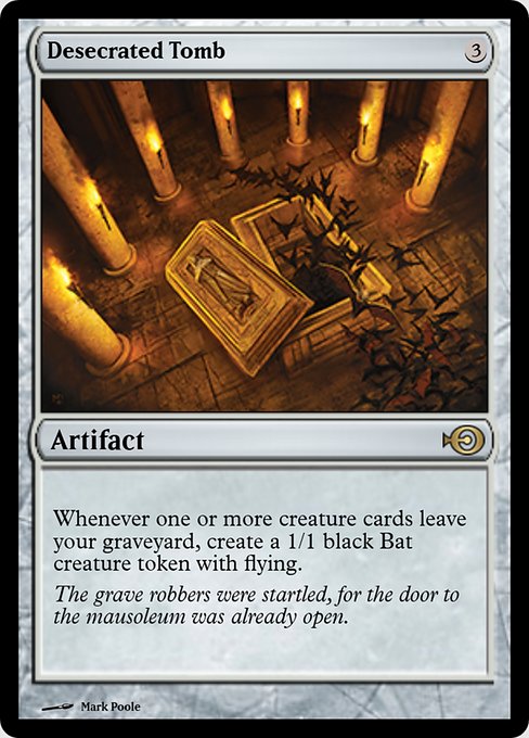 Desecrated Tomb highlighted card art