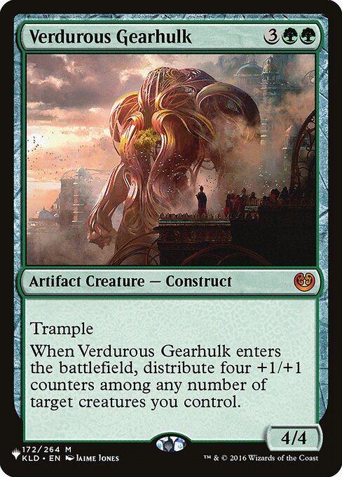Verdurous Gearhulk highlighted card art