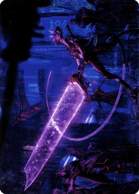 Enormous Energy Blade // Enormous Energy Blade highlighted card art