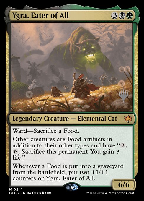 Ygra, Eater of All from Bloomburrow Promos