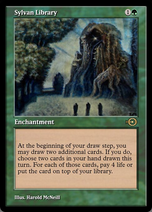 Sylvan Library from Magic Online Promos