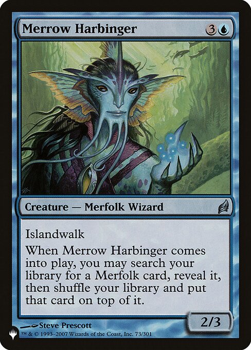 Merrow Harbinger highlighted card art