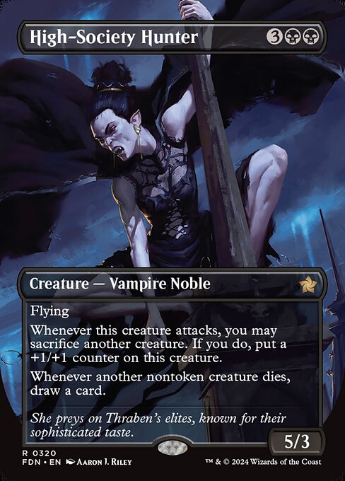 High-Society Hunter from Foundations