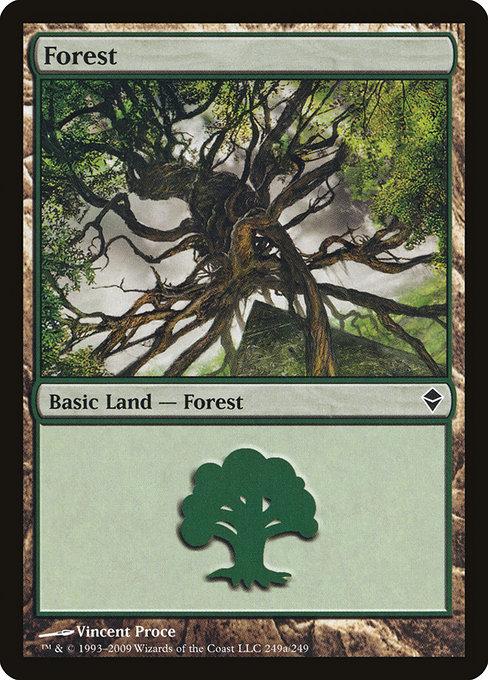 Forest from Zendikar