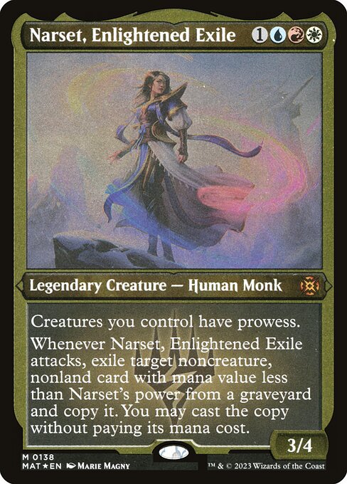 Narset, Enlightened Exile from March of the Machine: The Aftermath
