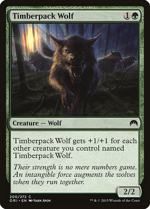 Timberpack Wolf from Magic Origins
