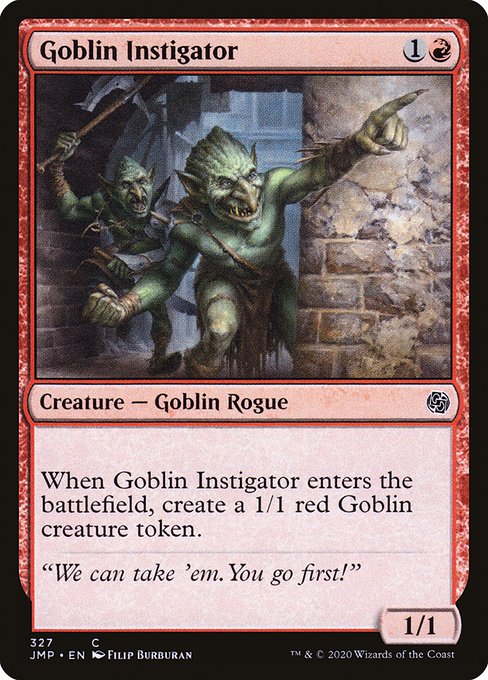 Goblin Instigator from Jumpstart