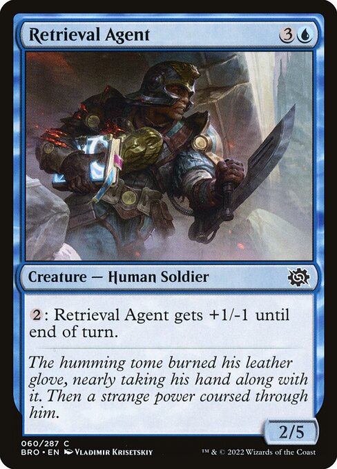 Retrieval Agent highlighted card art