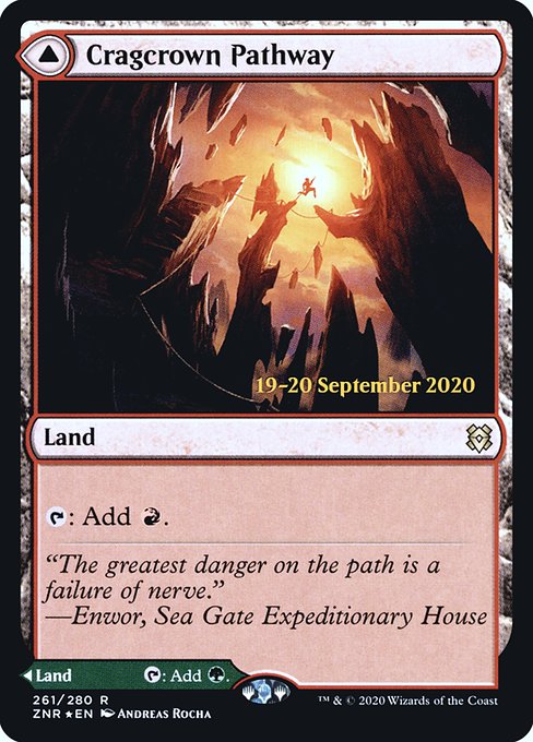 Cragcrown Pathway // Timbercrown Pathway from Zendikar Rising Promos