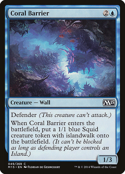 Coral Barrier highlighted card art