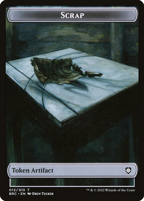 Scrap highlighted card art