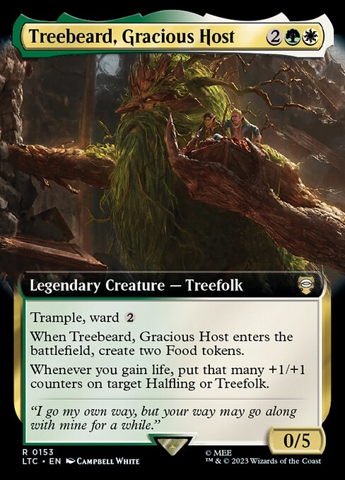 Treebeard, Gracious Host from Tales of Middle-earth Commander