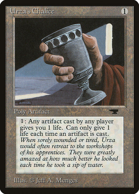 Urza's Chalice from Antiquities