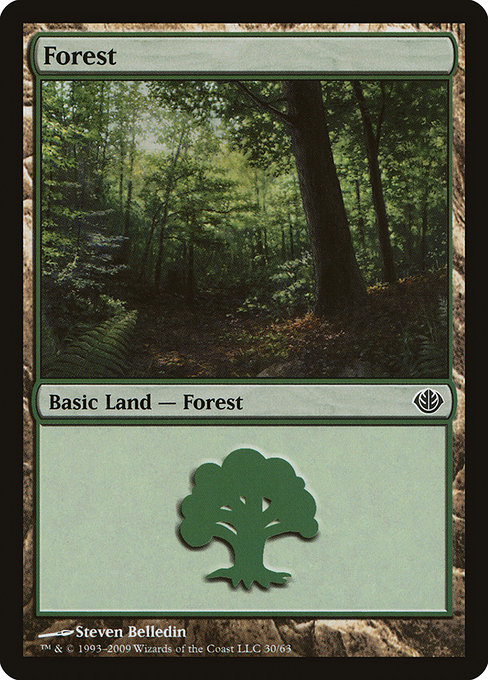 Forest from Duel Decks: Garruk vs. Liliana
