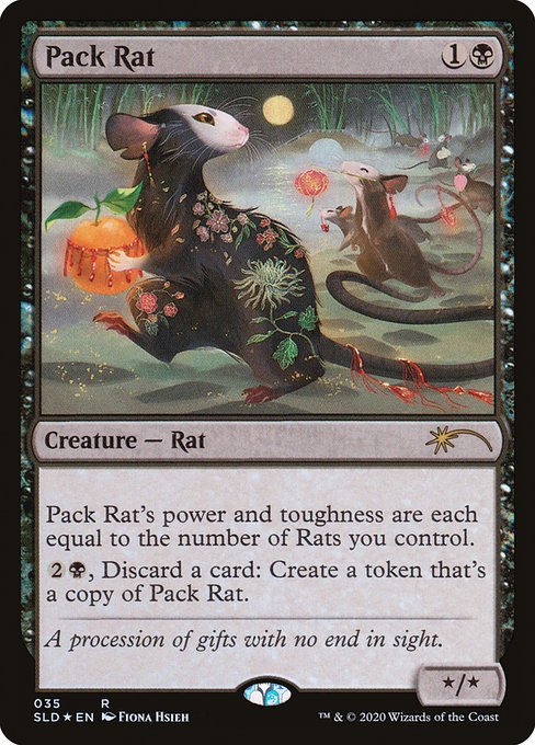 Pack Rat from Secret Lair Drop