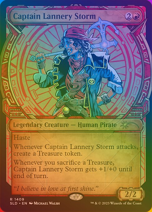 Captain Lannery Storm from Secret Lair Drop
