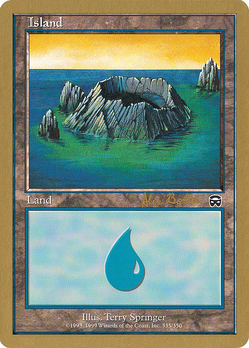 Island from World Championship Decks 2001