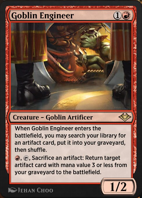 Goblin Engineer from Jumpstart: Historic Horizons