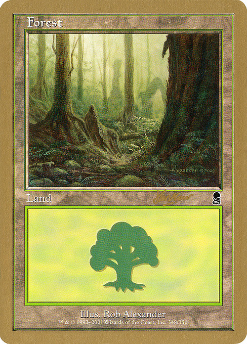 Forest from World Championship Decks 2002