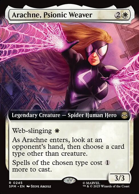 Arachne, Psionic Weaver from Marvel's Spider-Man