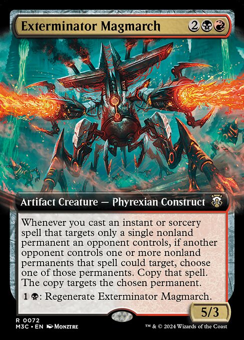 Exterminator Magmarch from Modern Horizons 3 Commander