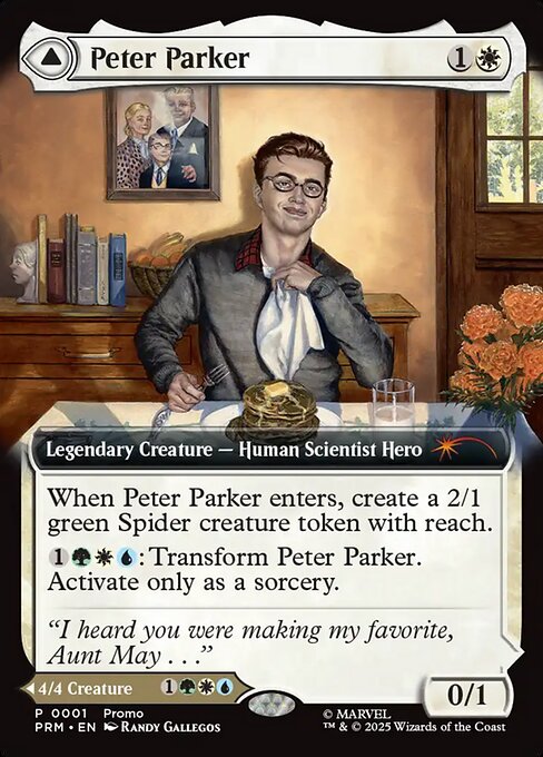 Peter Parker // Amazing Spider-Man from Media and Collaboration Promos