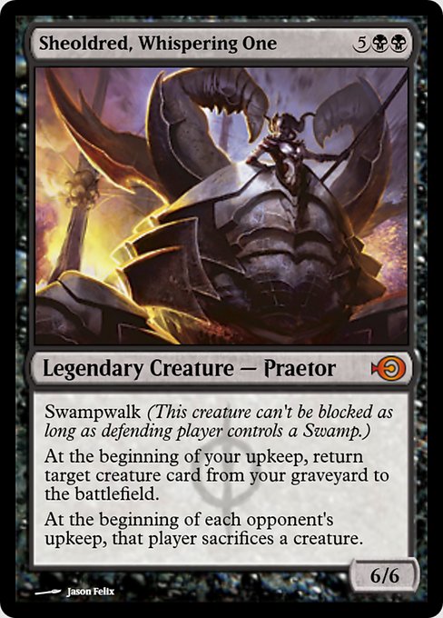 Sheoldred, Whispering One from Magic Online Promos