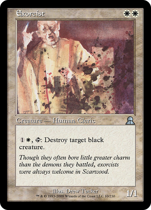 Exorcist highlighted card art