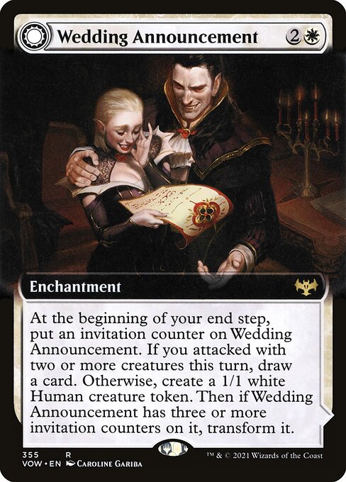 Wedding Announcement // Wedding Festivity from Innistrad: Crimson Vow