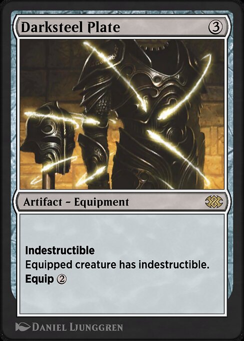 Darksteel Plate highlighted card art