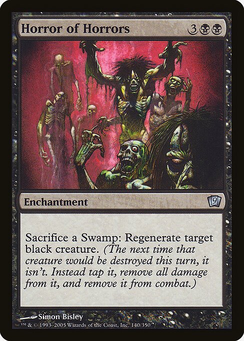 Horror of Horrors highlighted card art