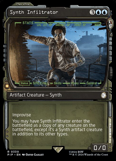 Synth Infiltrator from Fallout