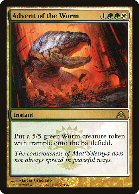 Advent of the Wurm from Dragon's Maze