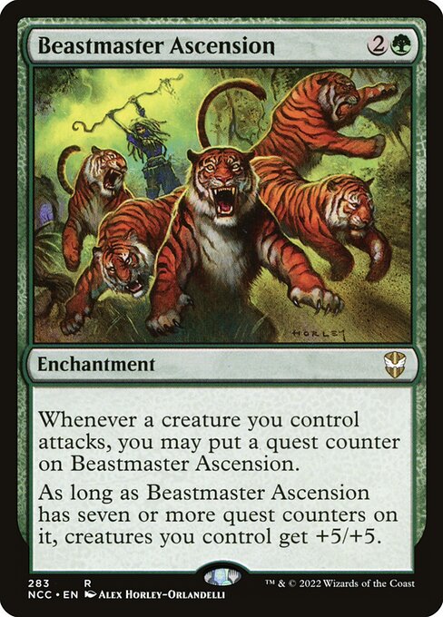 Beastmaster Ascension from New Capenna Commander