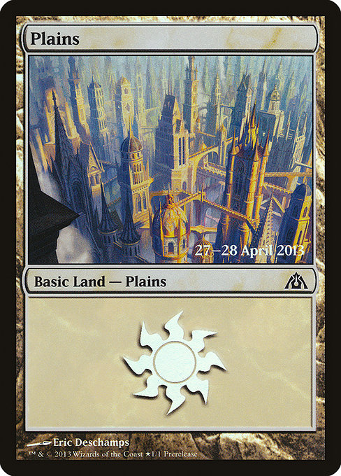 Plains from Dragon's Maze Promos