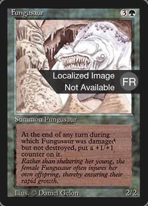 Fungusaur from Foreign Black Border