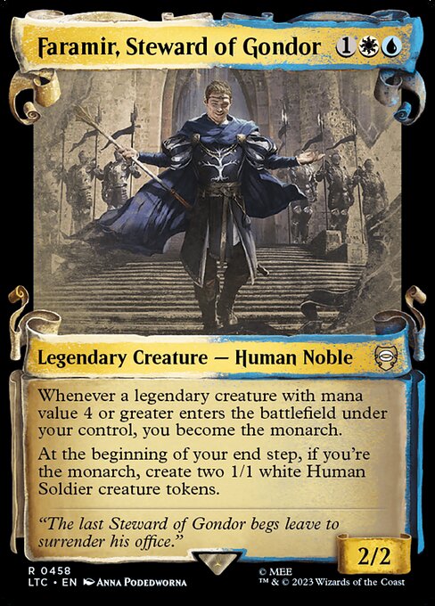 Faramir, Steward of Gondor highlighted card art