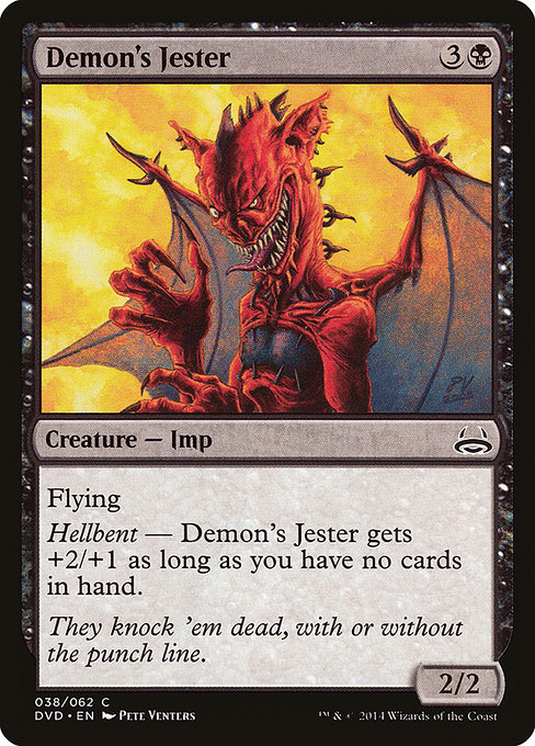 Demon's Jester highlighted card art