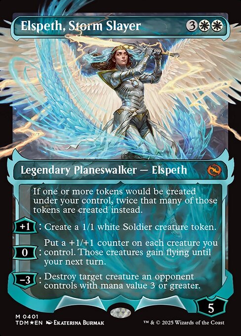 Elspeth, Storm Slayer from Tarkir: Dragonstorm