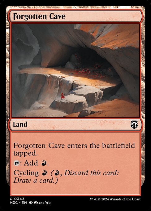 Forgotten Cave from Modern Horizons 3 Commander