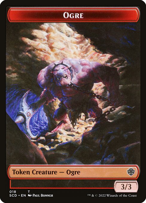 Ogre from Starter Commander Deck Tokens