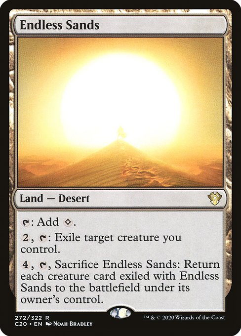 Endless Sands from Commander 2020