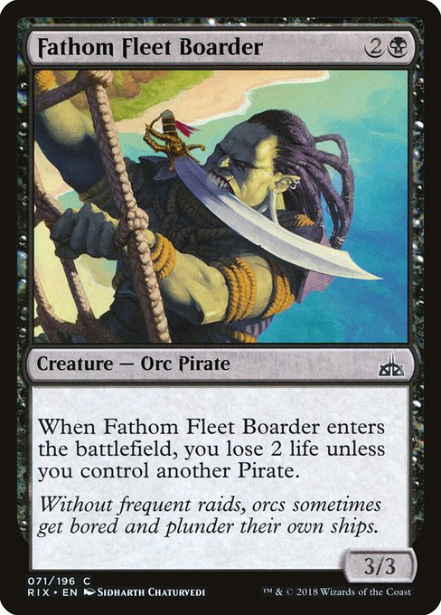 Fathom Fleet Boarder highlighted card art