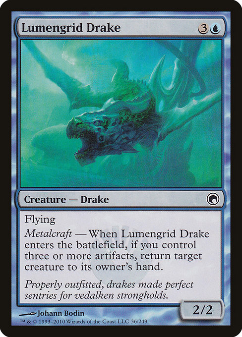 Lumengrid Drake highlighted card art