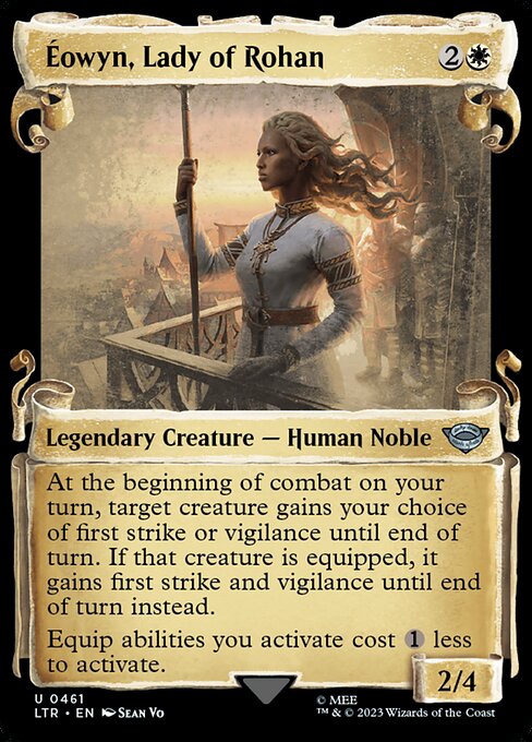 Éowyn, Lady of Rohan highlighted card art