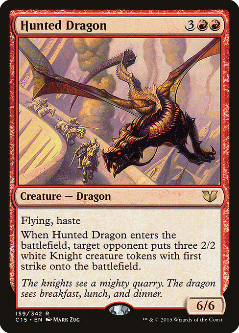 Hunted Dragon from Commander 2015
