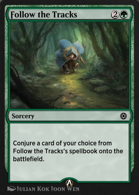 Follow the Tracks highlighted card art