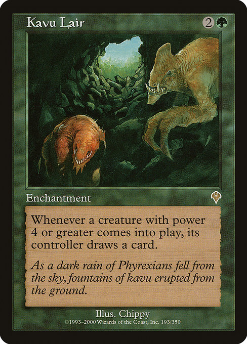 Kavu Lair highlighted card art