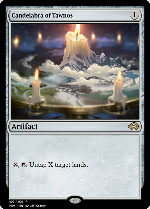 Candelabra of Tawnos highlighted card art