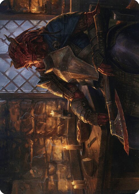 Jaded Sell-Sword // Jaded Sell-Sword from Adventures in the Forgotten Realms Art Series